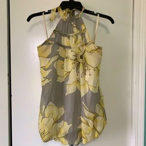 Halter Chiffon Blouse